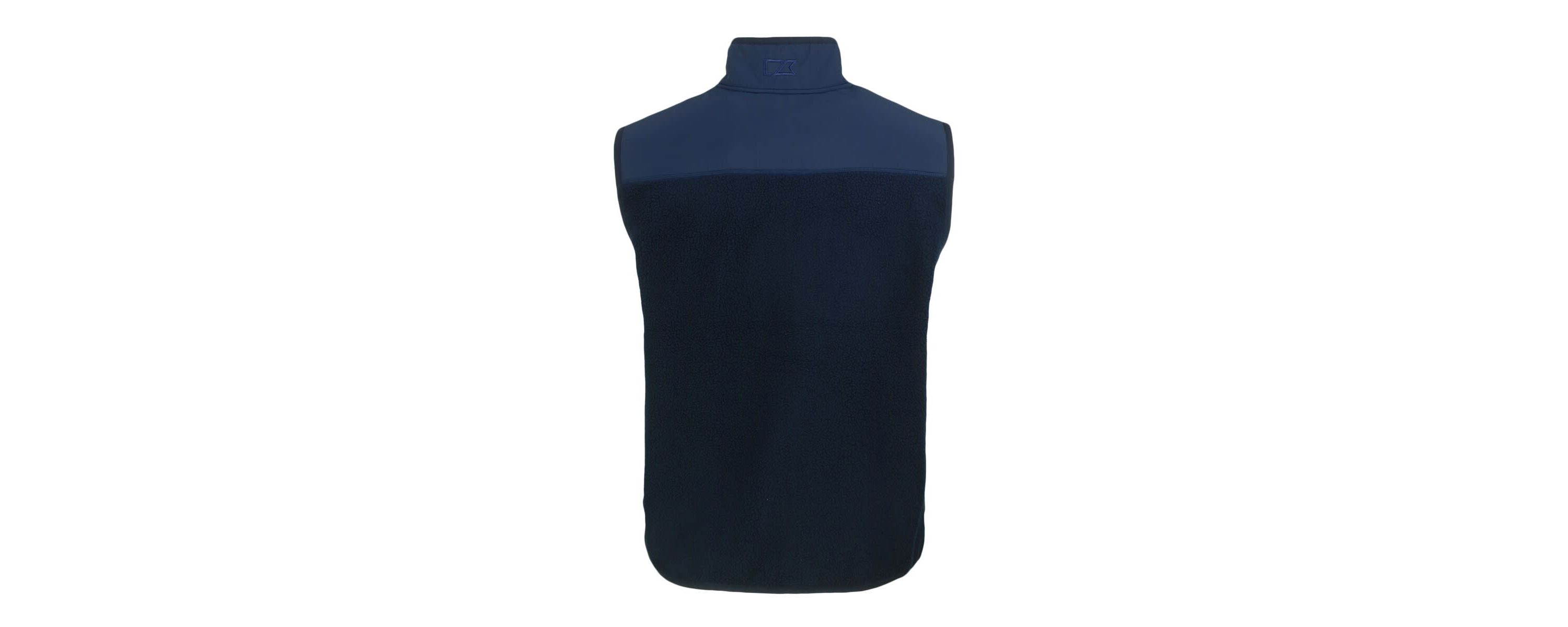 Navy Midshipmen NCAA Midshipmen Cascade Eco Sherpa Fleece Full-Zip Vest