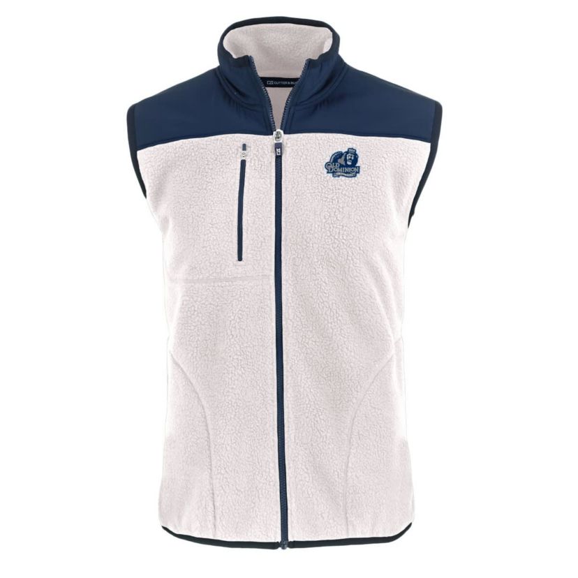 NCAA Old Dominion Monarchs Cascade Eco Sherpa Fleece Full-Zip Vest