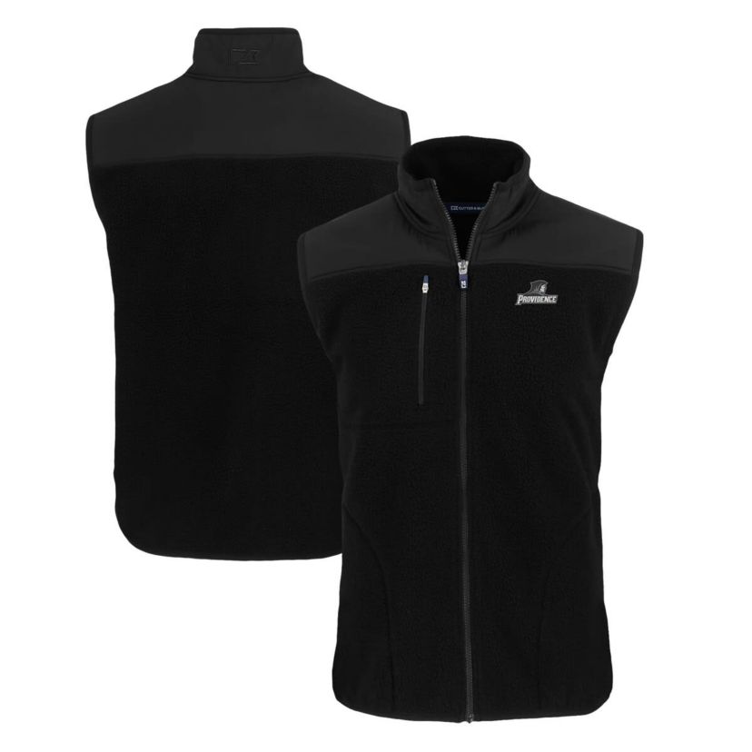 NCAA Providence Friars Cascade Eco Sherpa Fleece Full-Zip Vest
