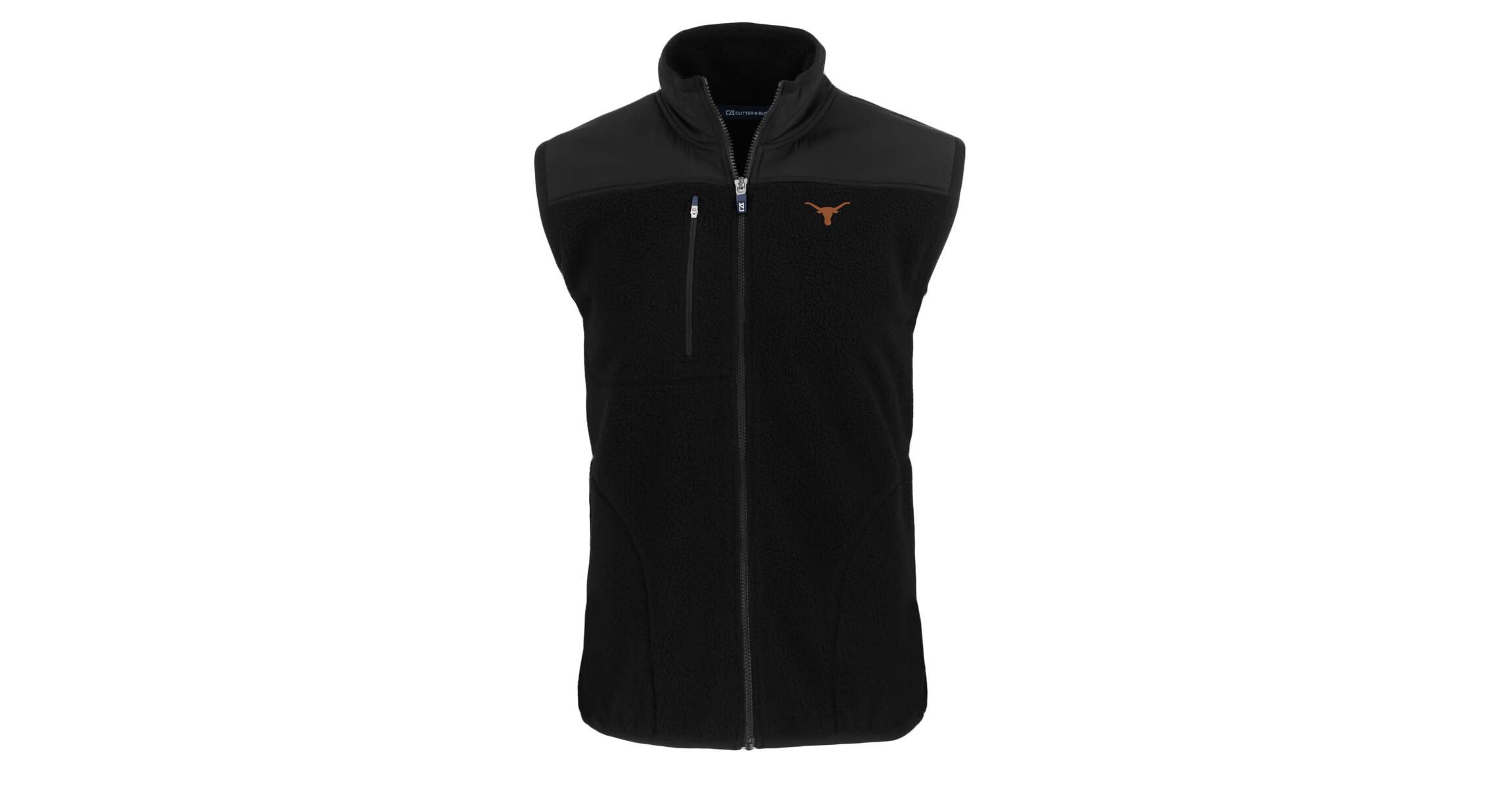 NCAA Texas Longhorns Cascade Eco Sherpa Fleece Full-Zip Vest