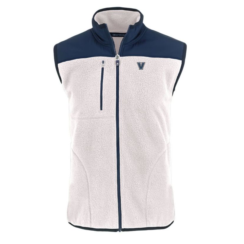 NCAA Villanova Wildcats Cascade Eco Sherpa Fleece Full-Zip Vest