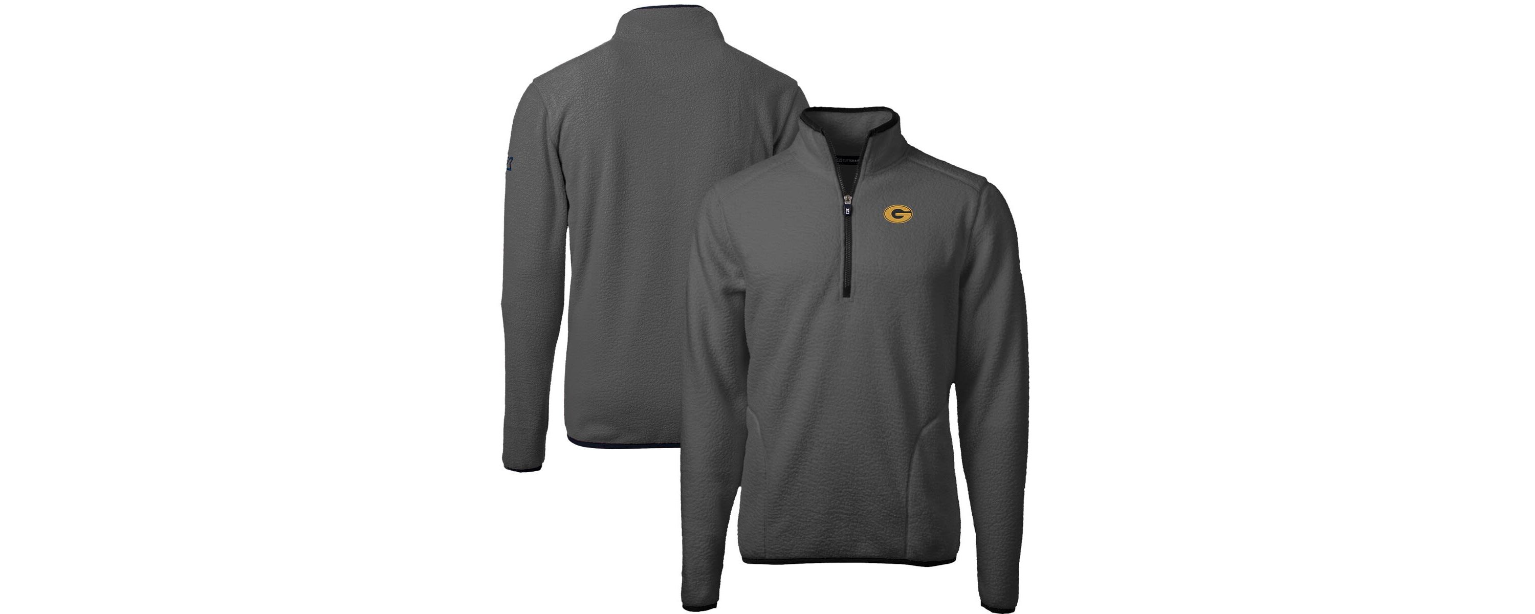 Grambling State Tigers NCAA Grambling Tigers Cascade Eco Sherpa Fleece Quarter-Zip Pullover Jacket