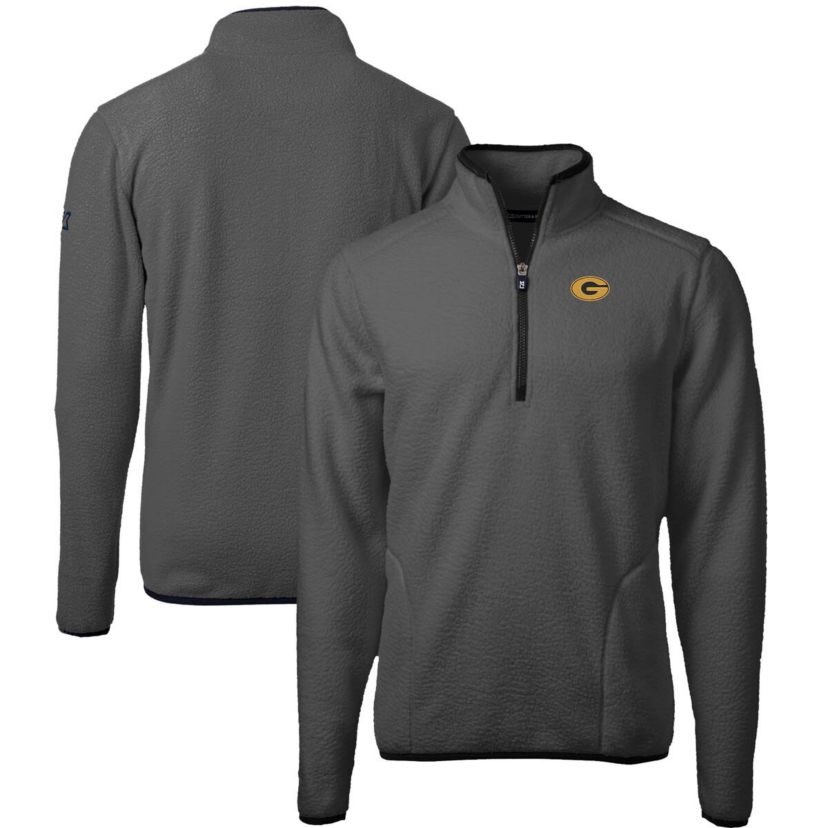Grambling State Tigers NCAA Grambling Tigers Cascade Eco Sherpa Fleece Quarter-Zip Pullover Jacket
