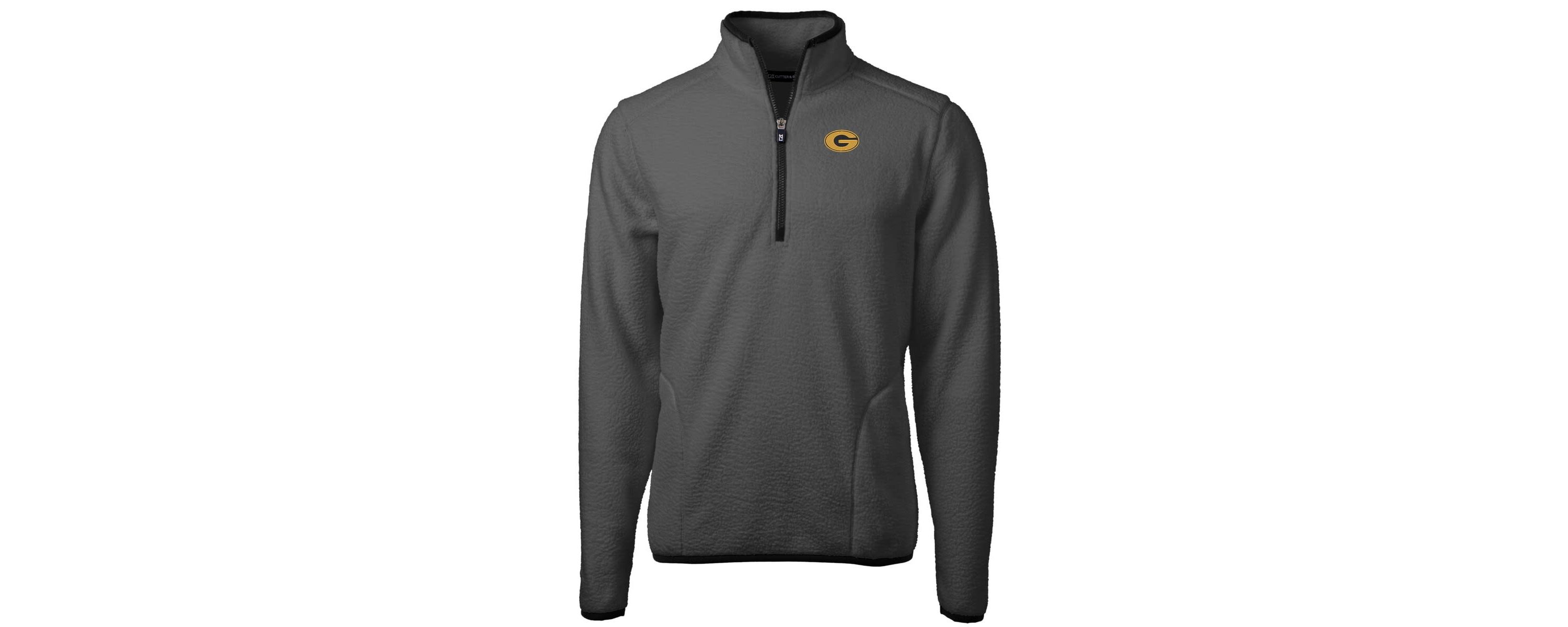 Grambling State Tigers NCAA Grambling Tigers Cascade Eco Sherpa Fleece Quarter-Zip Pullover Jacket