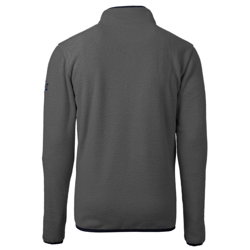 Grambling State Tigers NCAA Grambling Tigers Cascade Eco Sherpa Fleece Quarter-Zip Pullover Jacket