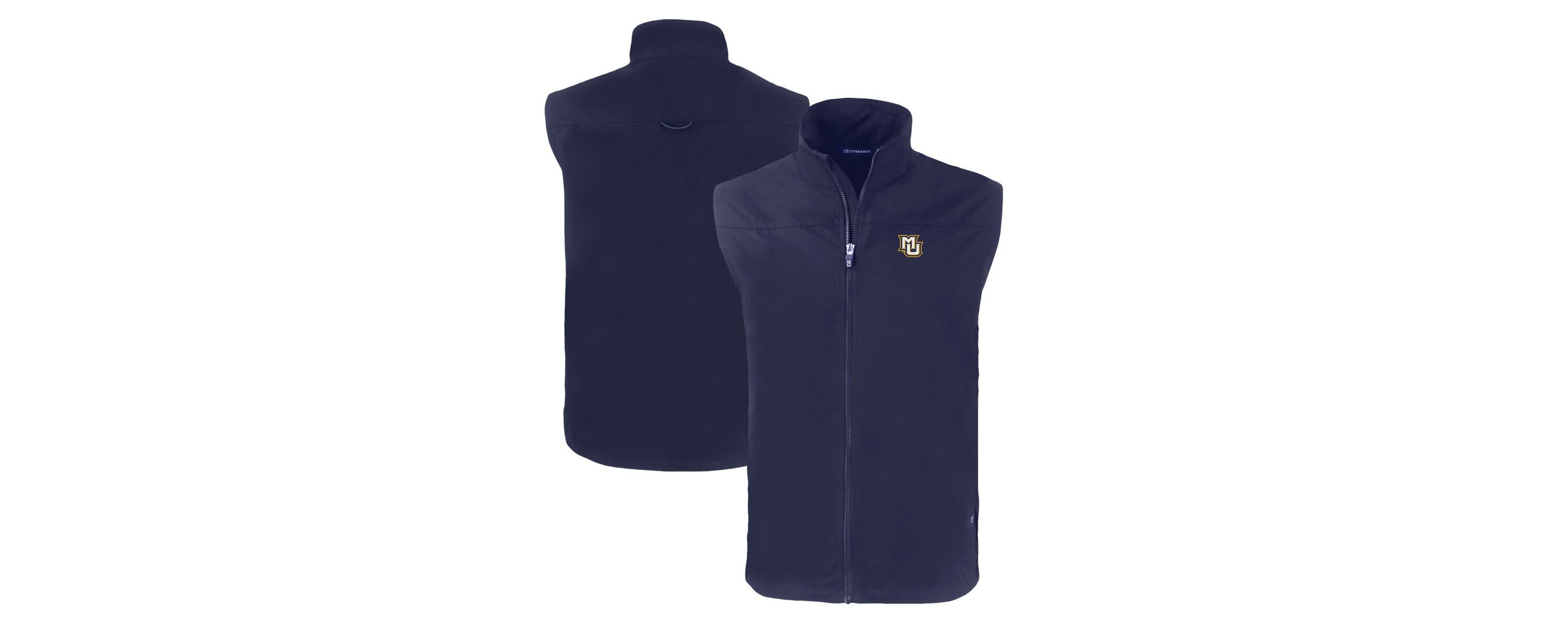 NCAA Marquette Golden Eagles Charter Eco Recycled Full-Zip Vest