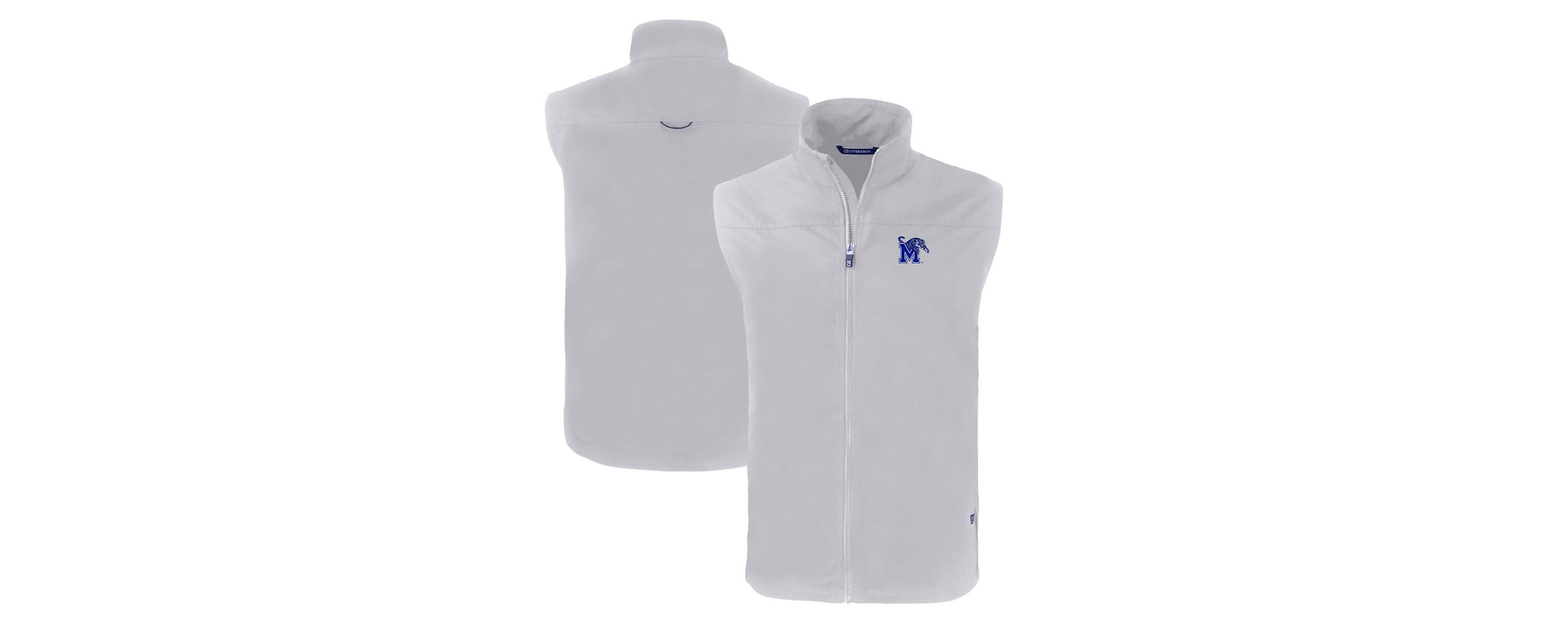 NCAA Memphis Tigers Charter Eco Recycled Full-Zip Vest