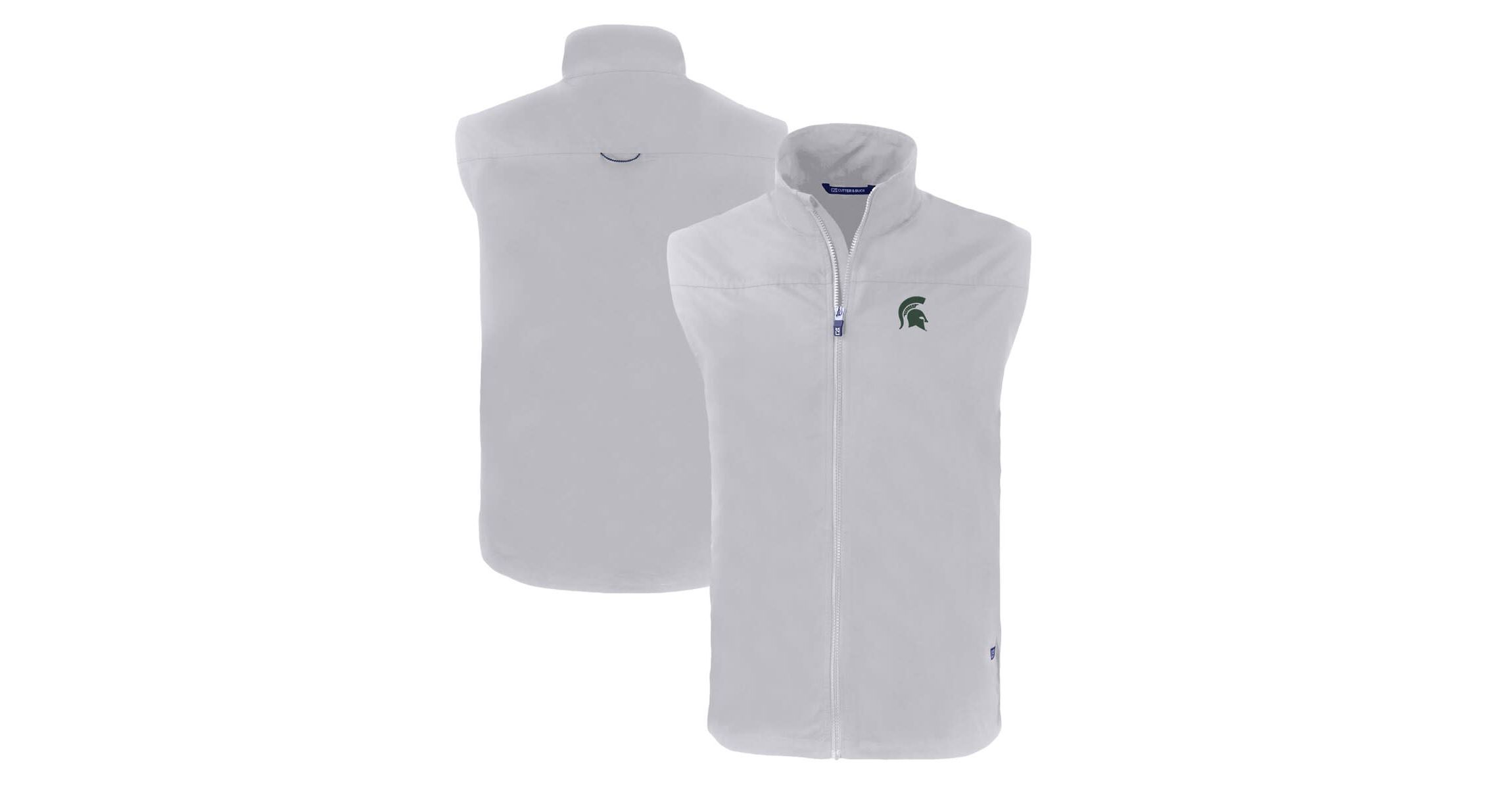 NCAA Michigan State Spartans Charter Eco Recycled Full-Zip Vest