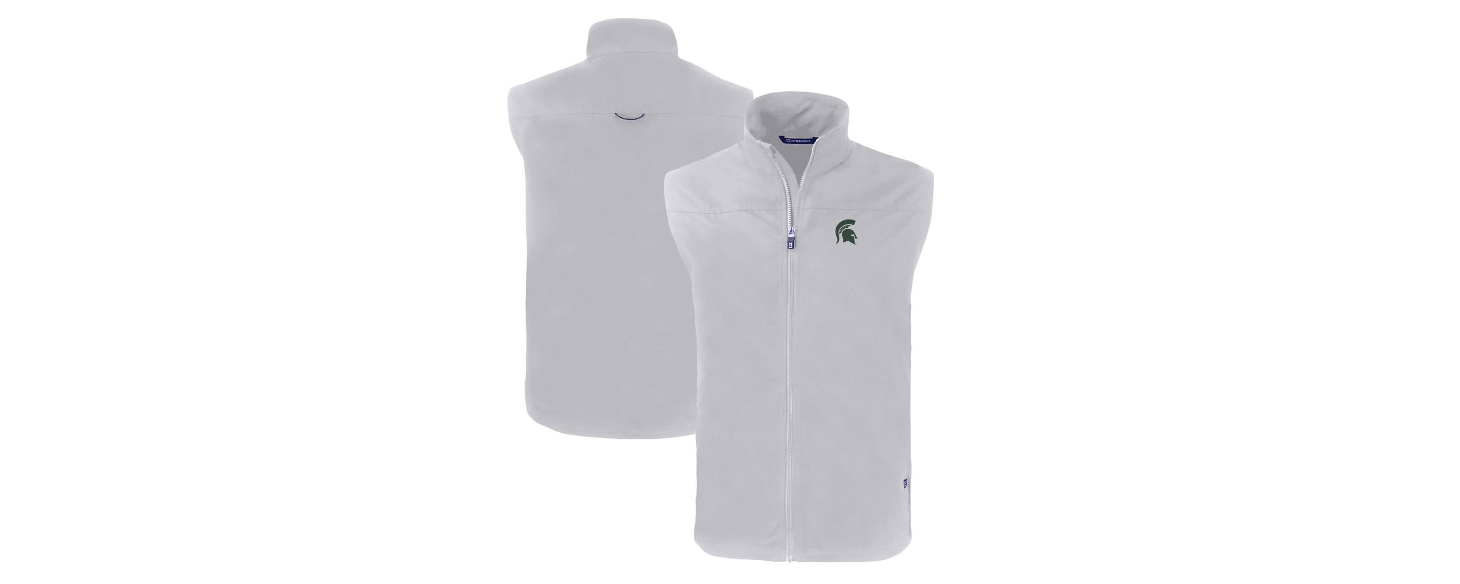 NCAA Michigan State Spartans Charter Eco Recycled Full-Zip Vest