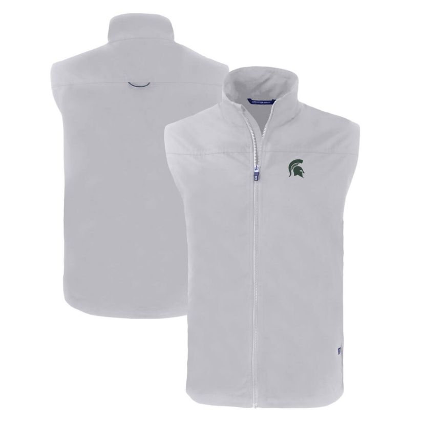 NCAA Michigan State Spartans Charter Eco Recycled Full-Zip Vest