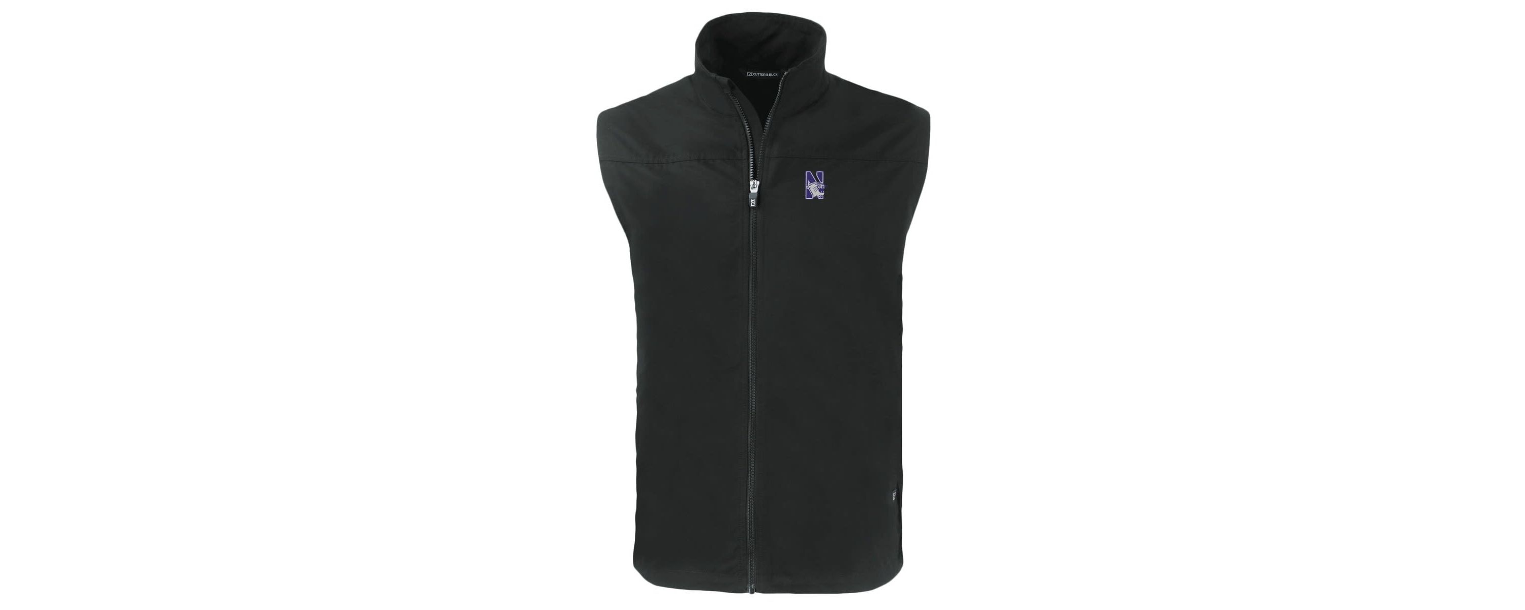 NCAA Northwestern Wildcats Charter Eco Recycled Full-Zip Vest