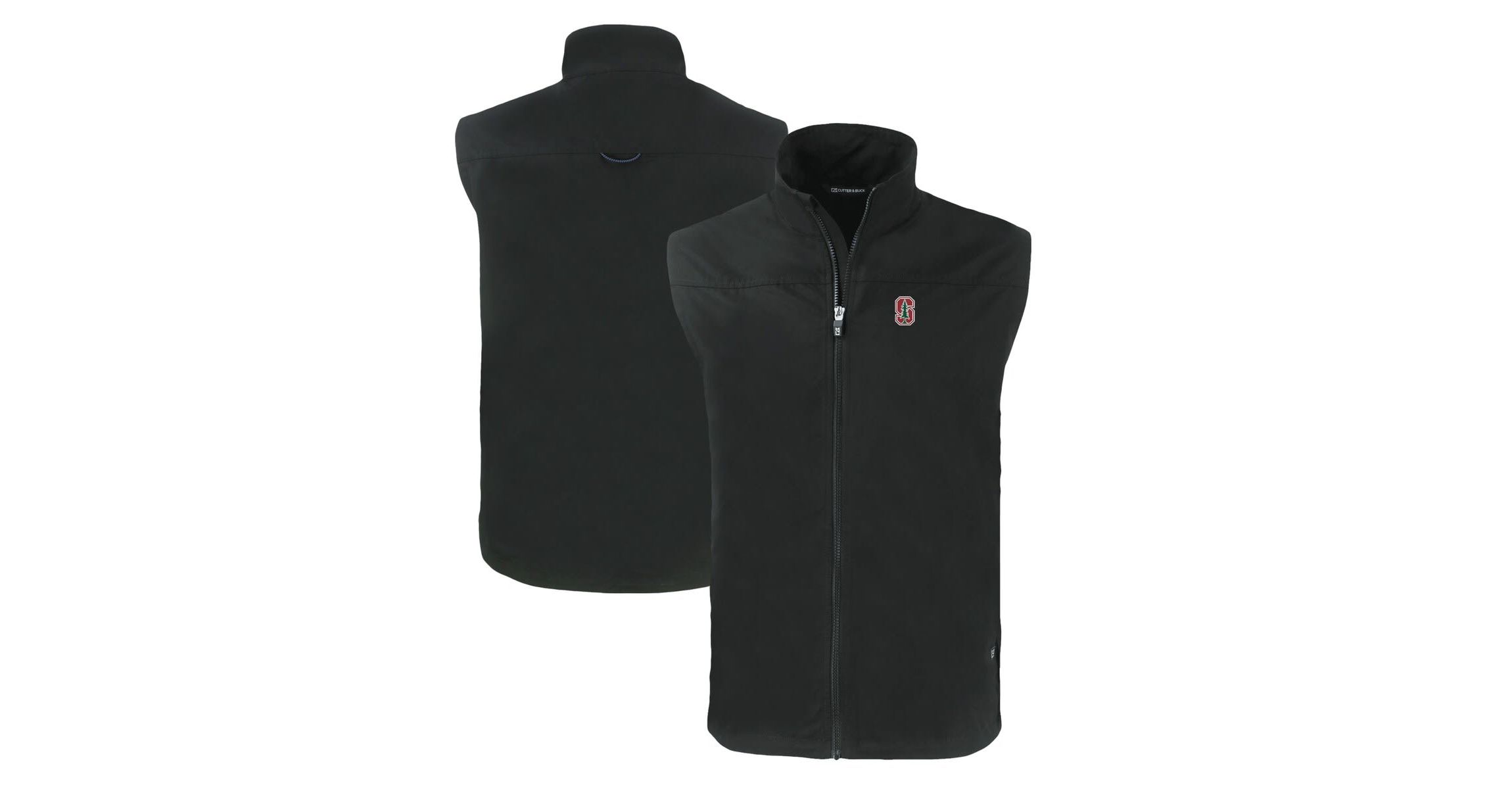 Stanford Cardinal NCAA Stanford Charter Eco Recycled Full-Zip Vest