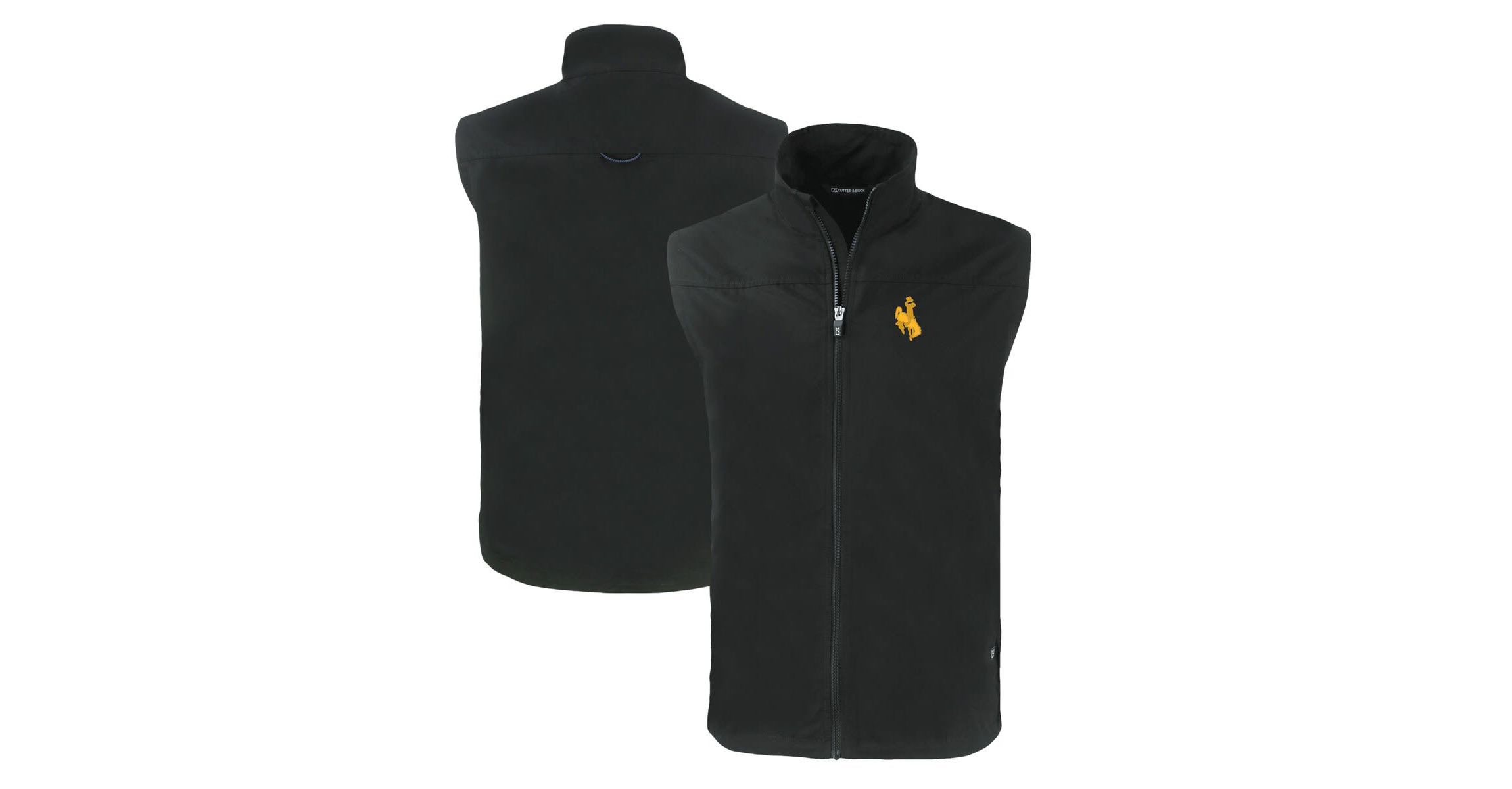 NCAA Wyoming Cowboys Charter Eco Recycled Full-Zip Vest