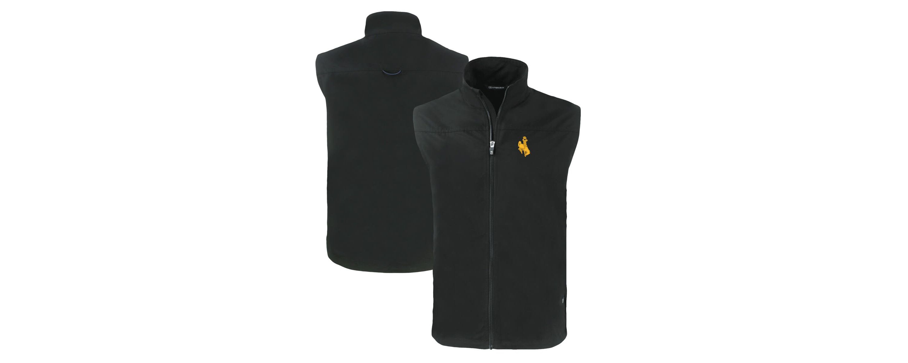 NCAA Wyoming Cowboys Charter Eco Recycled Full-Zip Vest