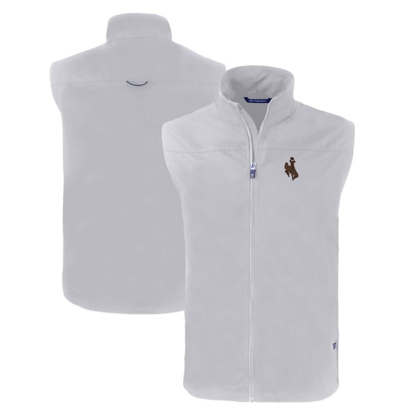 NCAA Wyoming Cowboys Charter Eco Recycled Full-Zip Vest