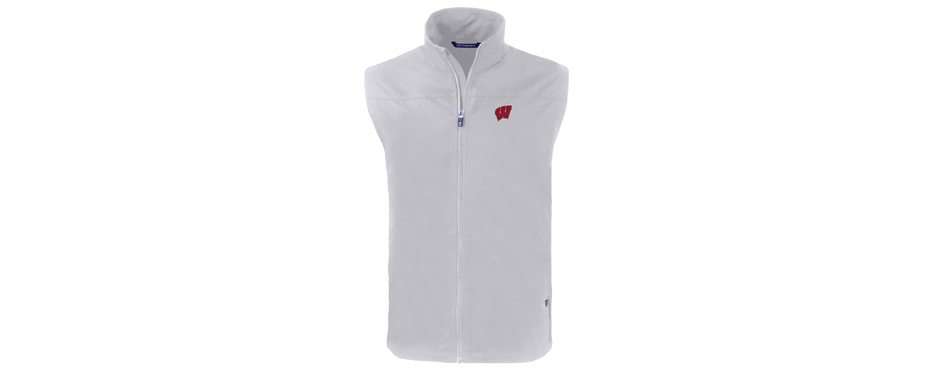 NCAA Wisconsin Badgers Charter Eco Recycled Full-Zip Vest