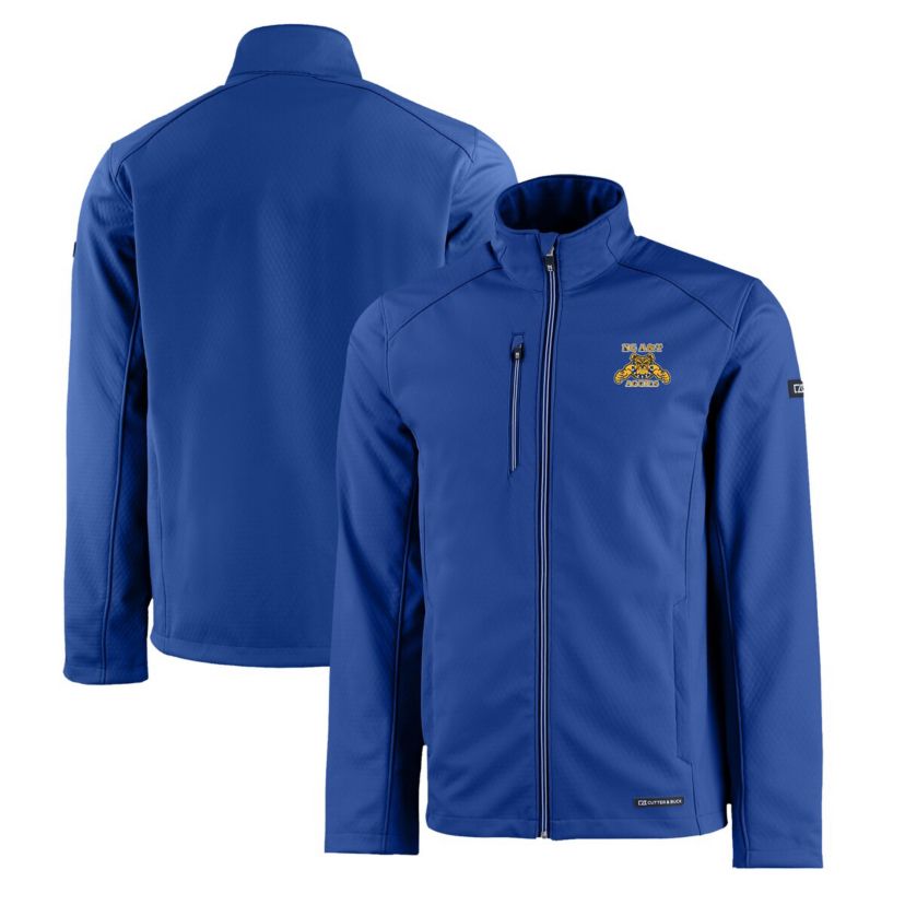 NC A&T Aggies NCAA North Carolina A&T Aggies Evoke Eco Softshell Recycled Full-Zip Jacket