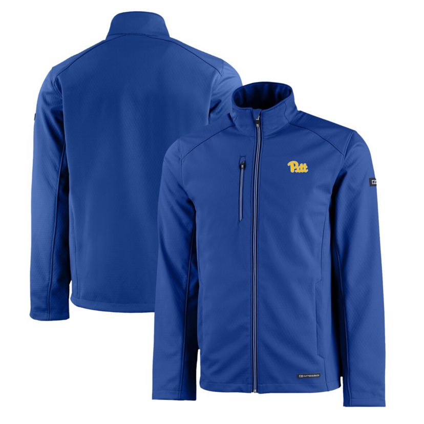 NCAA Pitt Panthers Evoke Eco Softshell Recycled Full-Zip Jacket