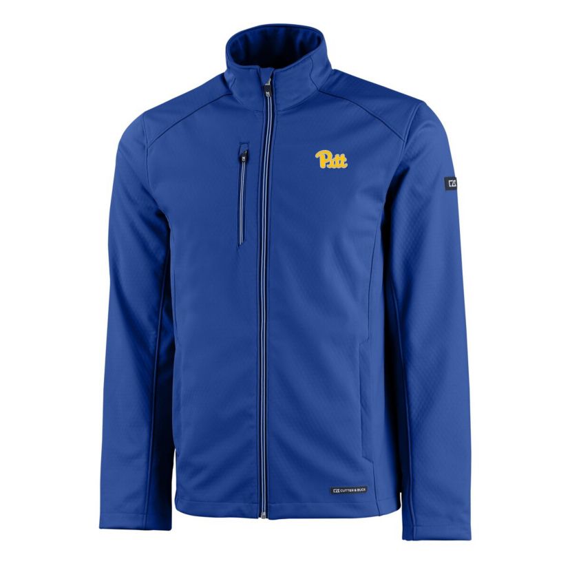 NCAA Pitt Panthers Evoke Eco Softshell Recycled Full-Zip Jacket