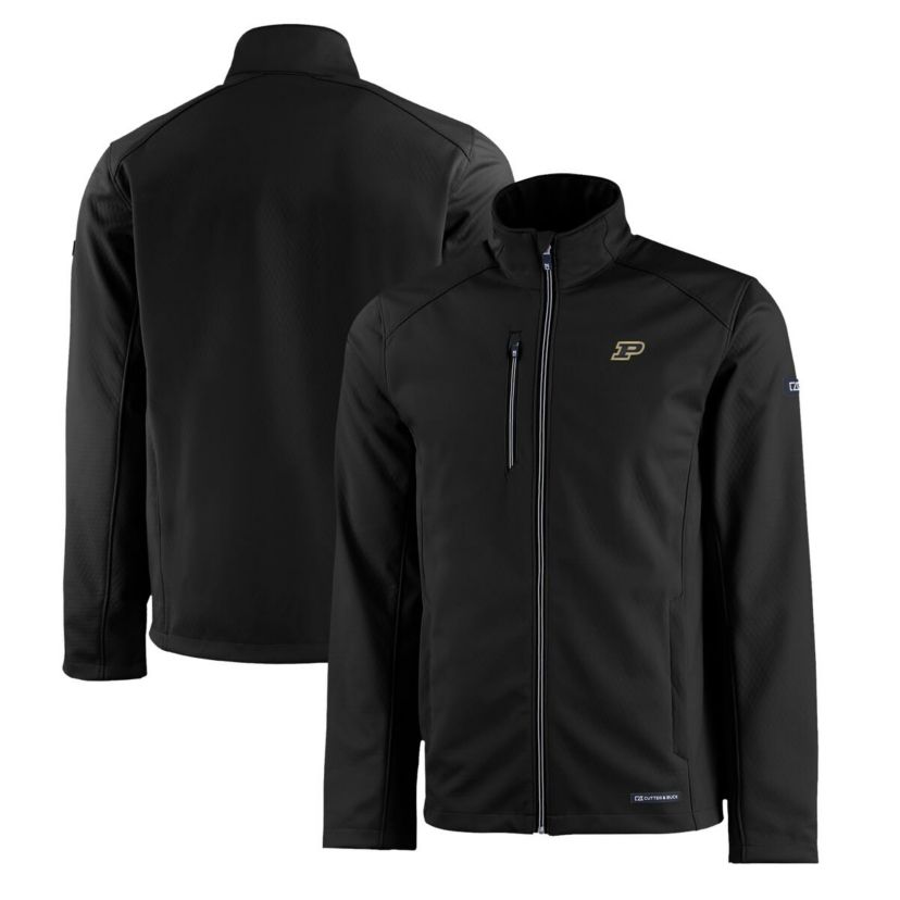 NCAA Purdue Boilermakers Evoke Eco Softshell Recycled Full-Zip Jacket