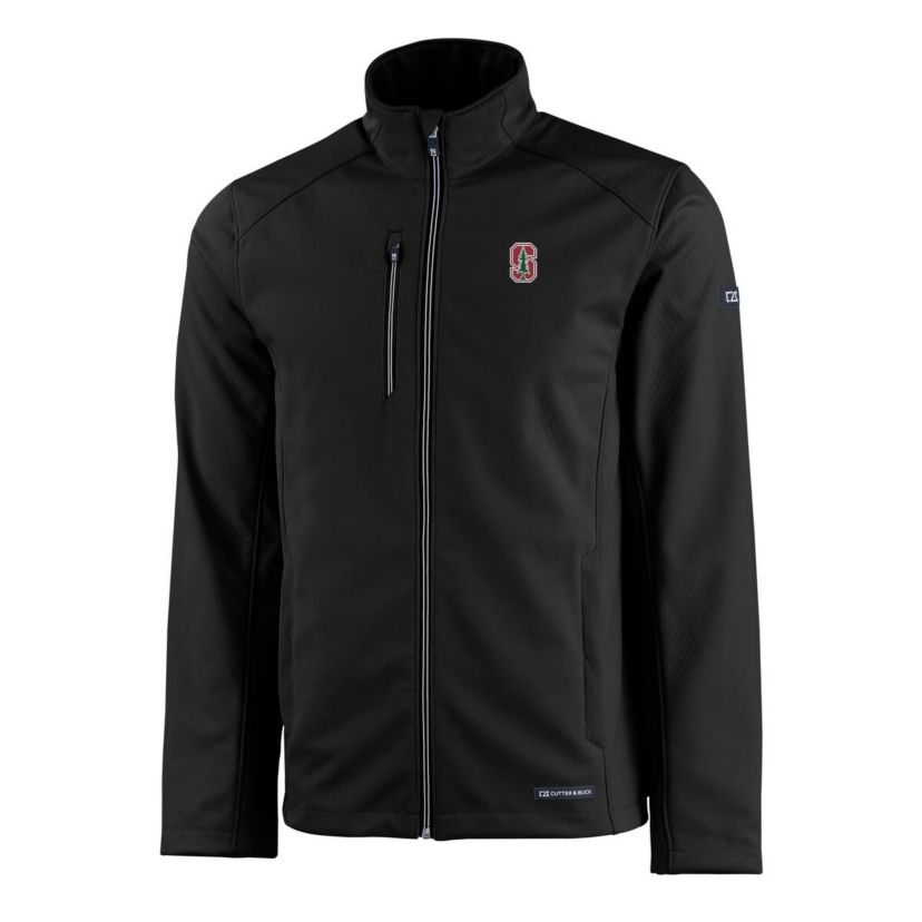 Stanford Cardinal NCAA Stanford Evoke Eco Softshell Recycled Full-Zip Jacket