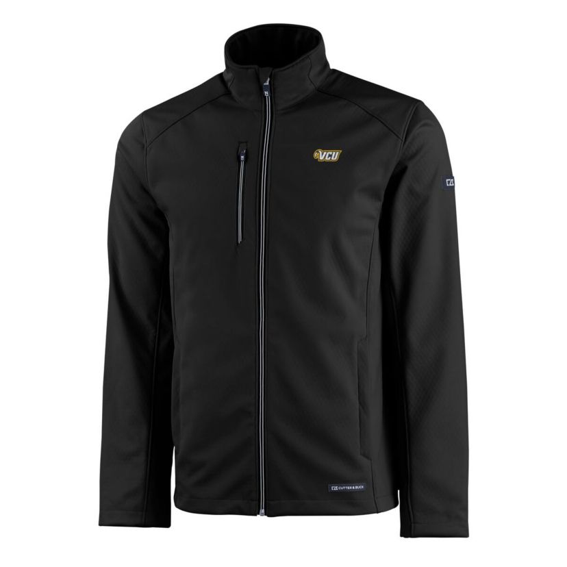 NCAA VCU Rams Evoke Eco Softshell Recycled Full-Zip Jacket