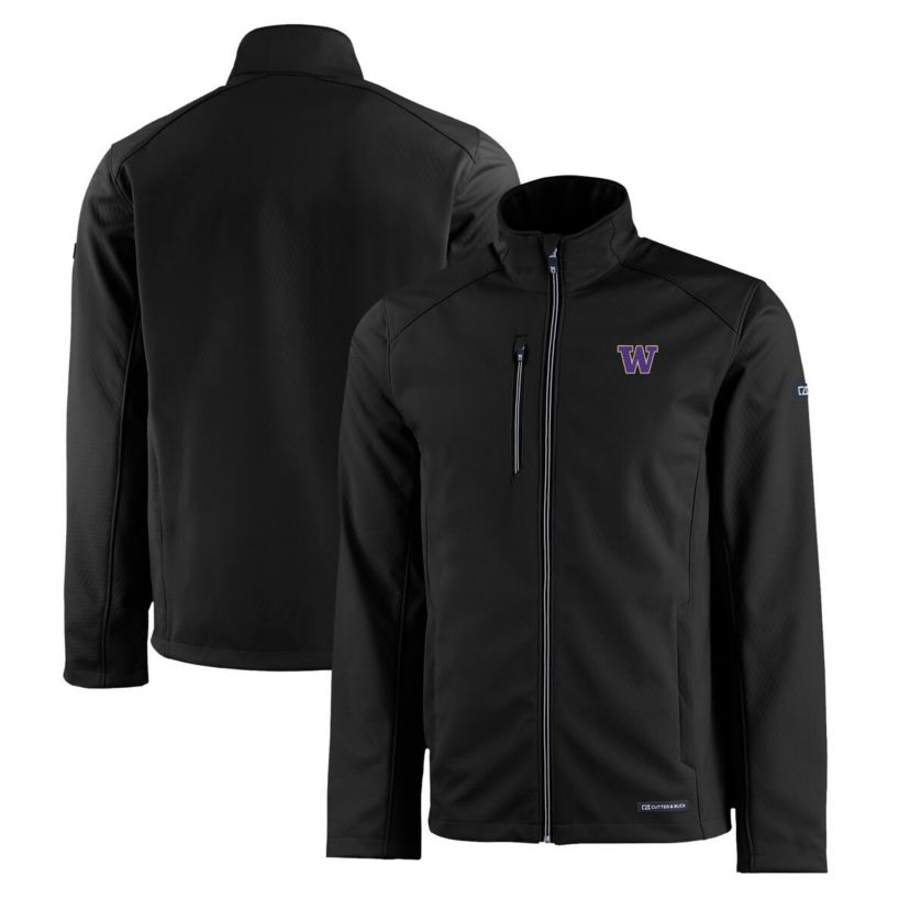 NCAA Washington Huskies Evoke Eco Softshell Recycled Full-Zip Jacket