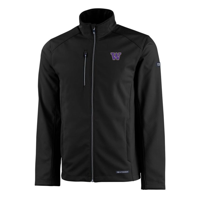 NCAA Washington Huskies Evoke Eco Softshell Recycled Full-Zip Jacket