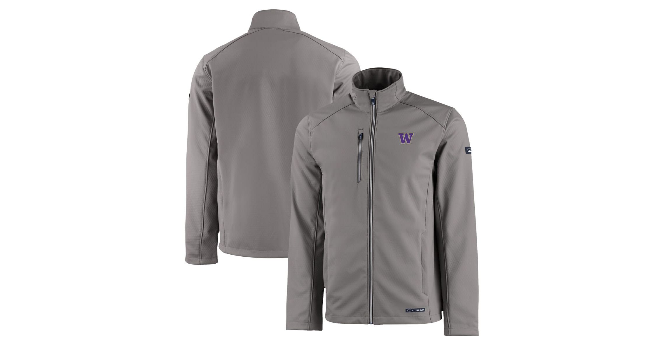 NCAA Washington Huskies Evoke Eco Softshell Recycled Full-Zip Jacket