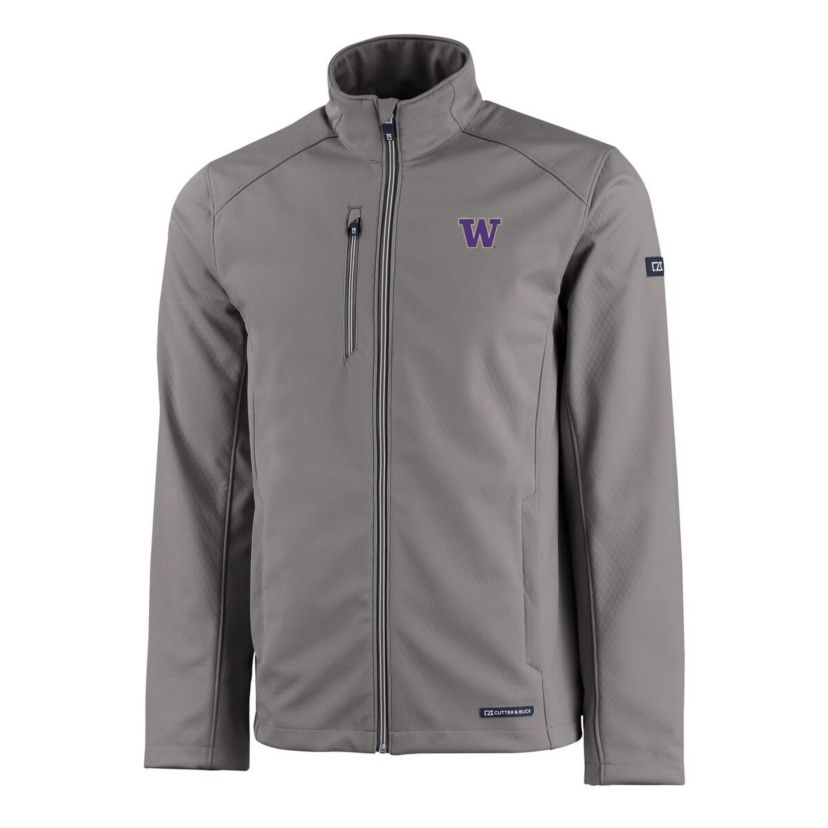 NCAA Washington Huskies Evoke Eco Softshell Recycled Full-Zip Jacket