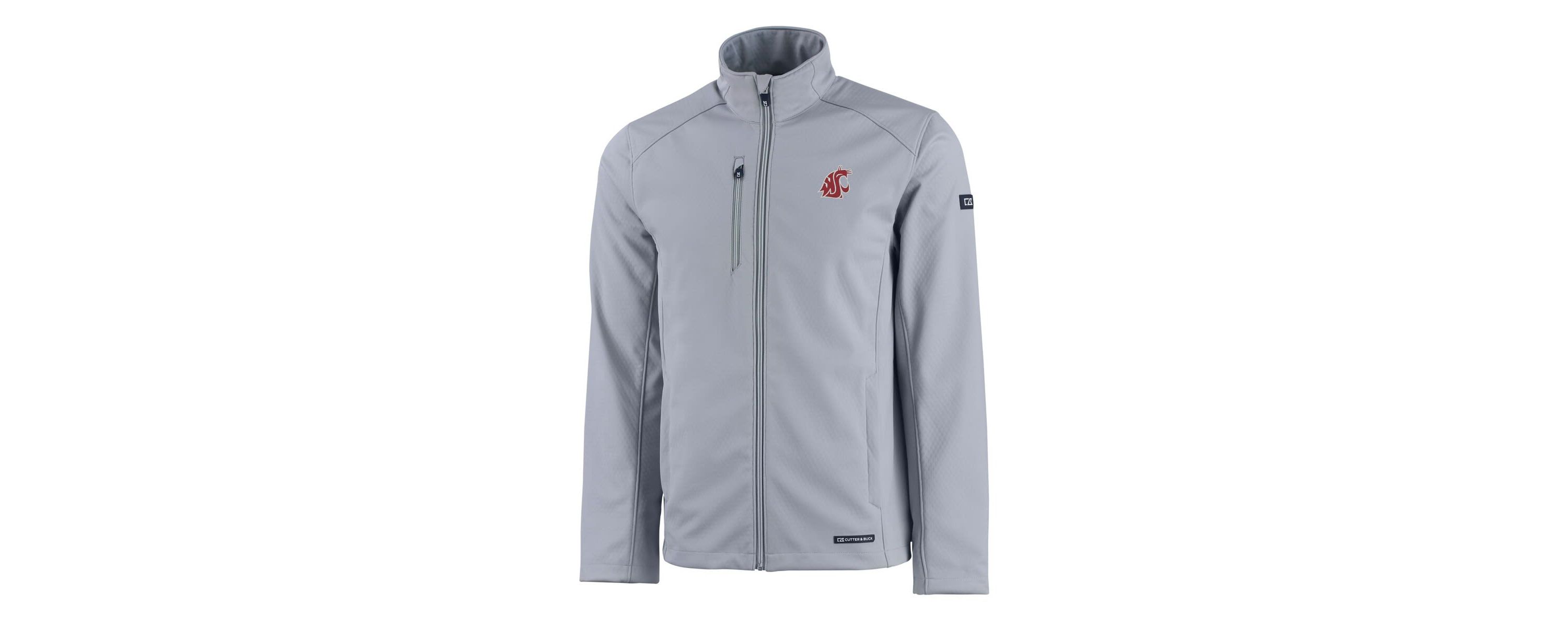 NCAA Washington State Cougars Evoke Eco Softshell Recycled Full-Zip Jacket
