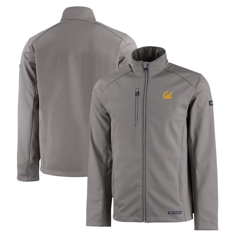 California Golden Bears NCAA Cal Bears Evoke Eco Softshell Recycled Full-Zip Jacket