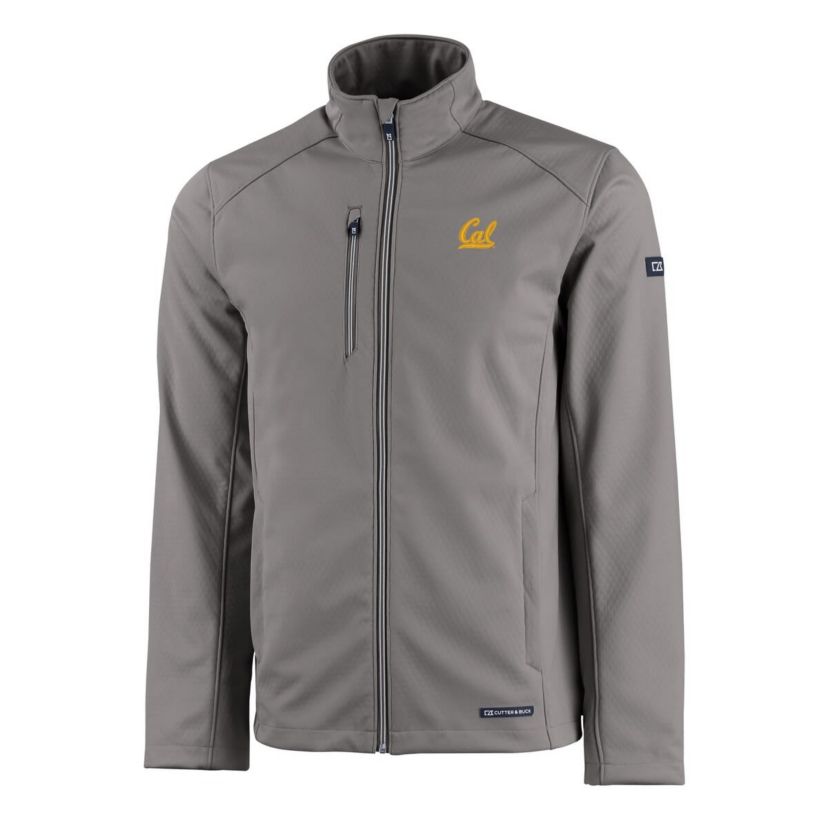 California Golden Bears NCAA Cal Bears Evoke Eco Softshell Recycled Full-Zip Jacket