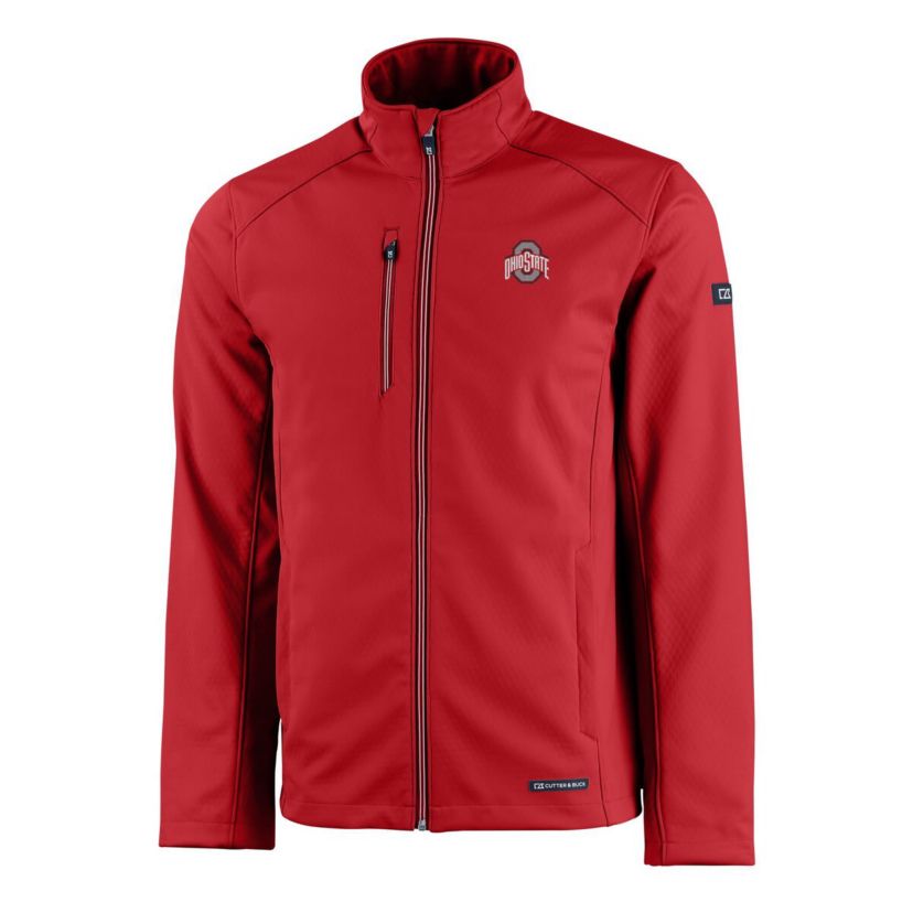 NCAA Ohio State Buckeyes Evoke Eco Softshell Recycled Full-Zip Jacket