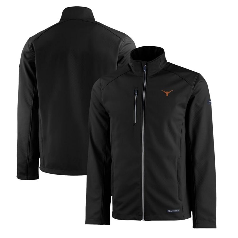 NCAA Texas Longhorns Evoke Eco Softshell Recycled Full-Zip Jacket