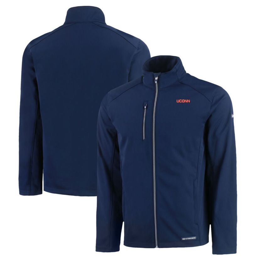 Connecticut Huskies NCAA UConn Huskies Evoke Eco Softshell Recycled Full-Zip Jacket
