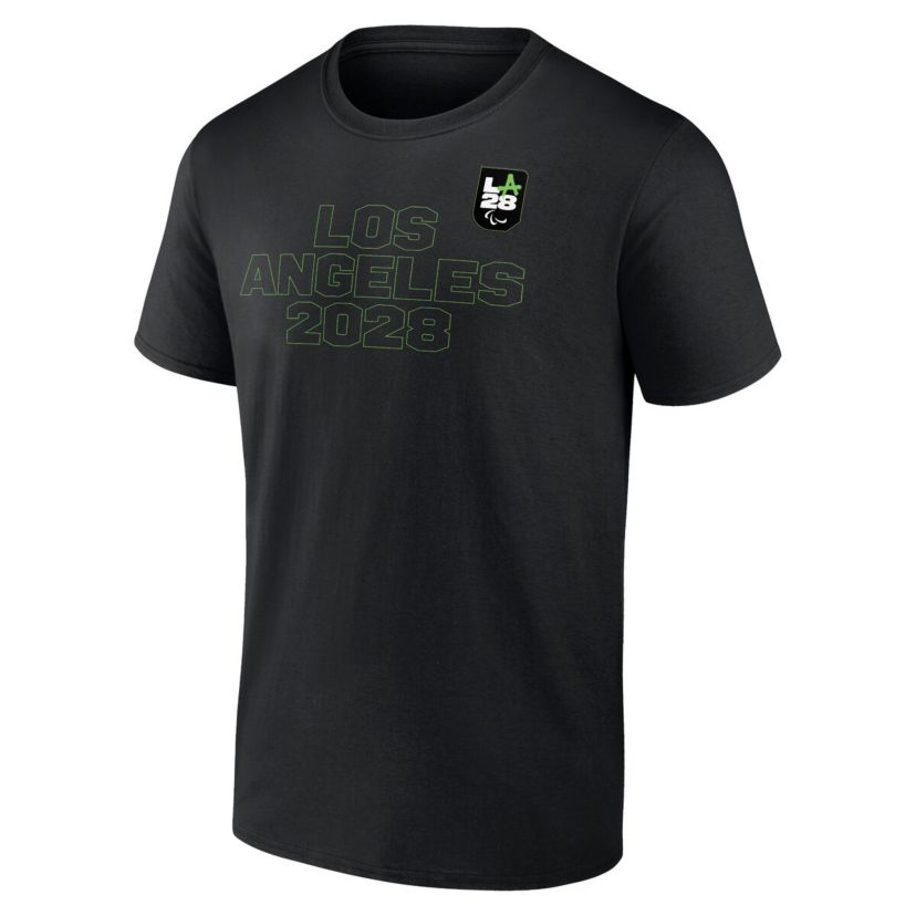 IOC Fanatics LA28 Summer Paralympic Games Neon Outline T-Shirt