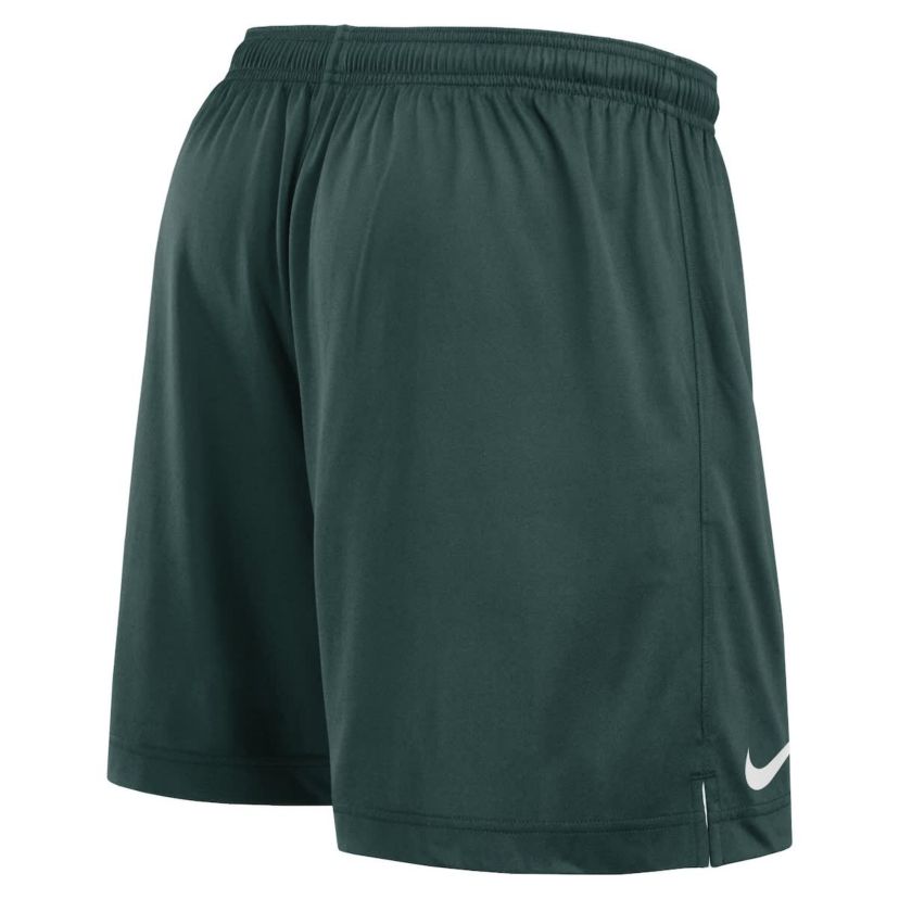 NCAA Nike White/Green Michigan State Spartans Primetime Reversible Performance Shorts