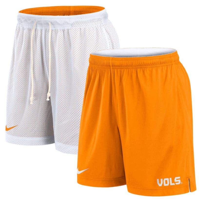 NCAA Nike White/Tennessee Tennessee Volunteers Primetime Reversible Performance Shorts