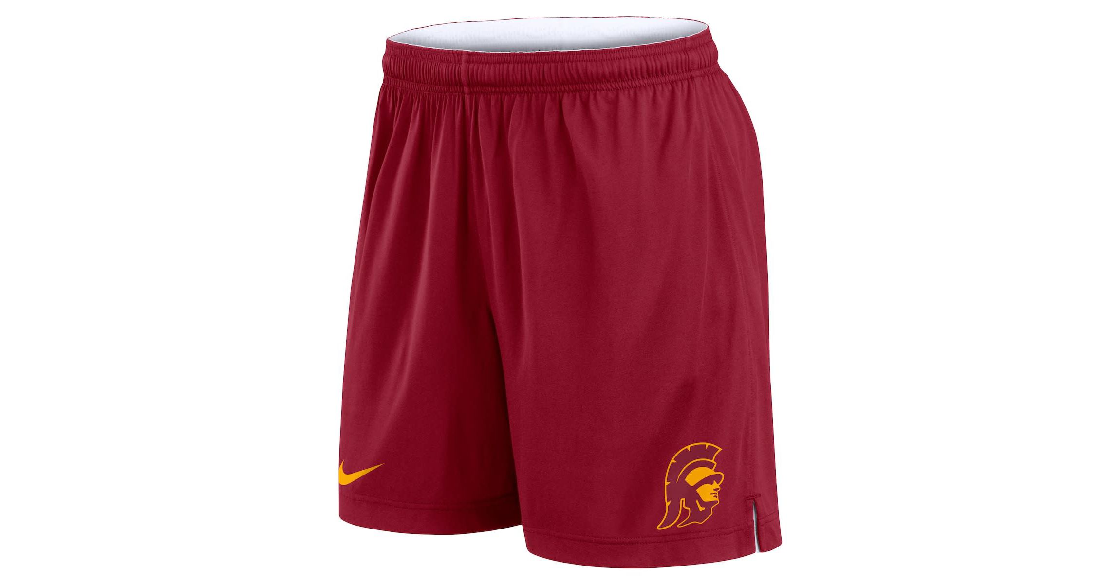 NCAA Nike White/Cardinal USC Trojans Primetime Reversible Performance Shorts