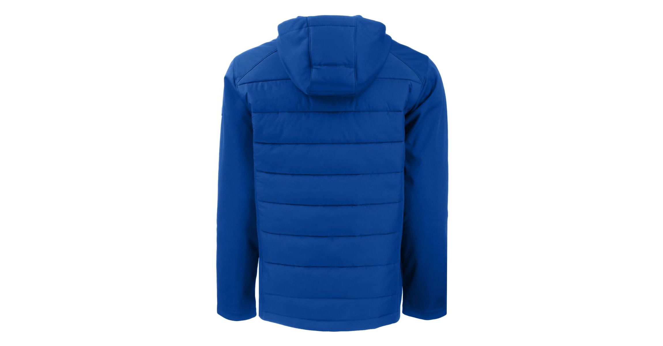 NCAA SMU Mustangs Evoke Hybrid Eco Softshell Recycled Full-Zip Hoodie