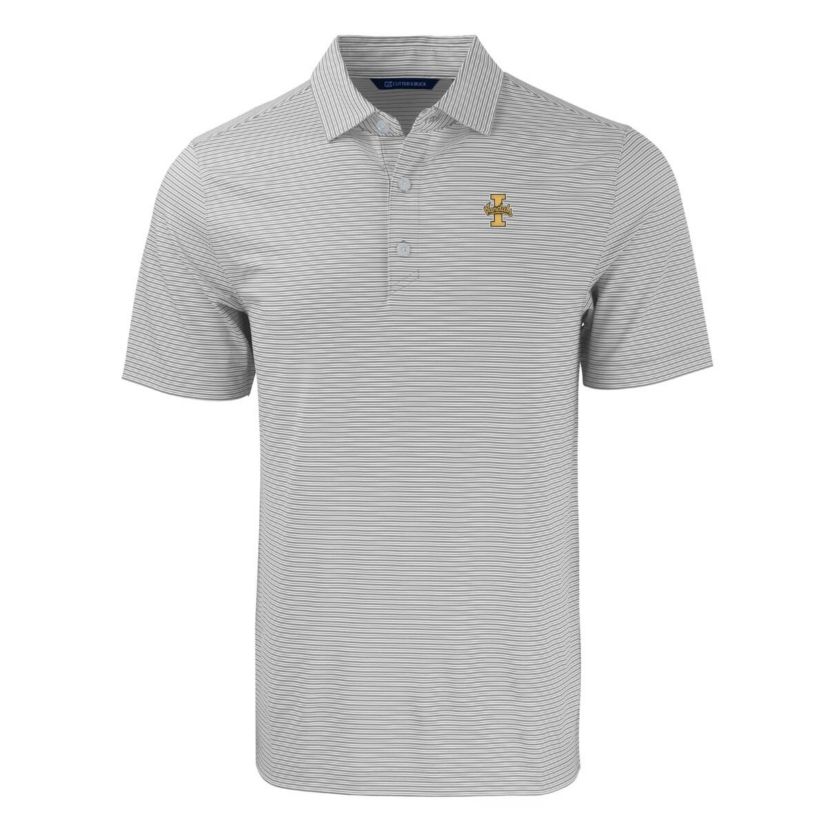 NCAA Idaho Vandals Forge Eco Double Stripe Stretch Recycled Polo