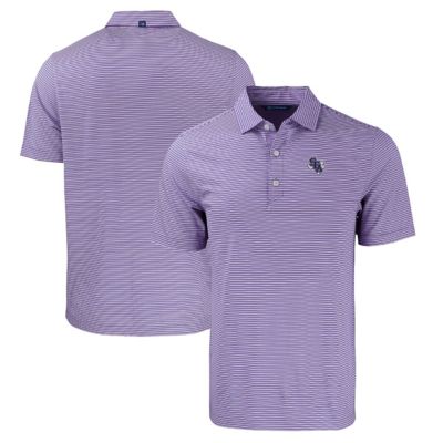 Cutter & Buck Men's NCAA Stephen F Austin Lumberjacks Forge Eco Double Stripe Stretch Recycled Polo