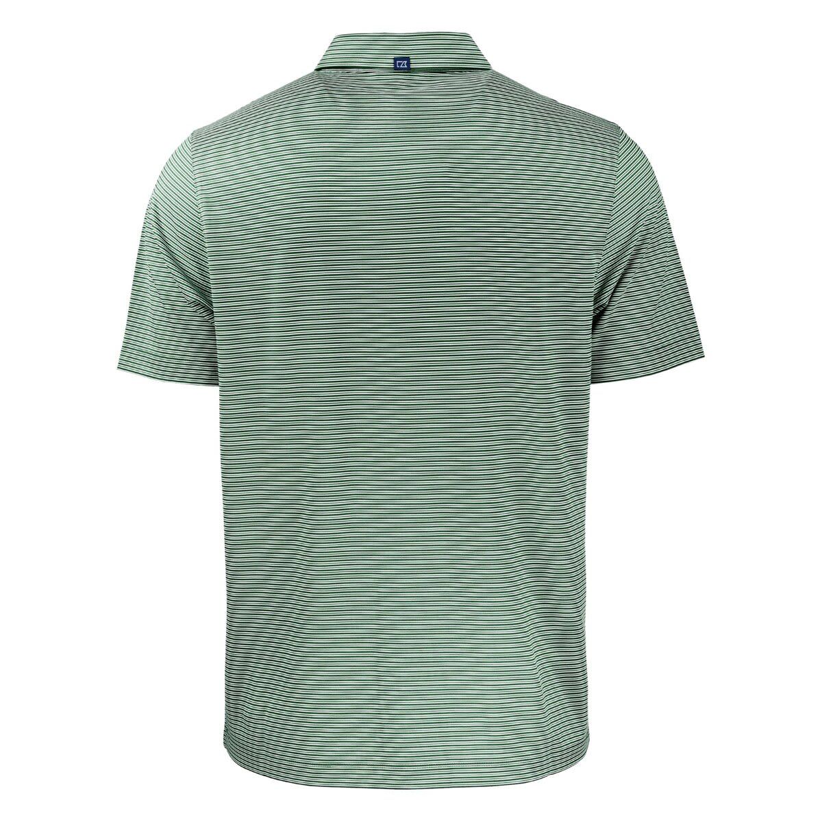 Tulane Green Wave NCAA Tulane Wave Forge Eco Double Stripe Stretch Recycled Polo
