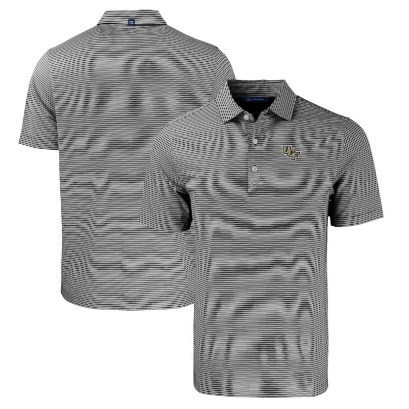 NCAA UCF Knights Forge Eco Double Stripe Stretch Recycled Polo