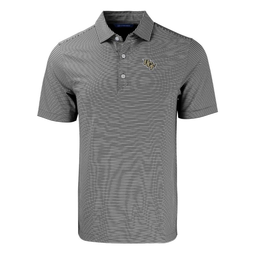 NCAA UCF Knights Forge Eco Double Stripe Stretch Recycled Polo