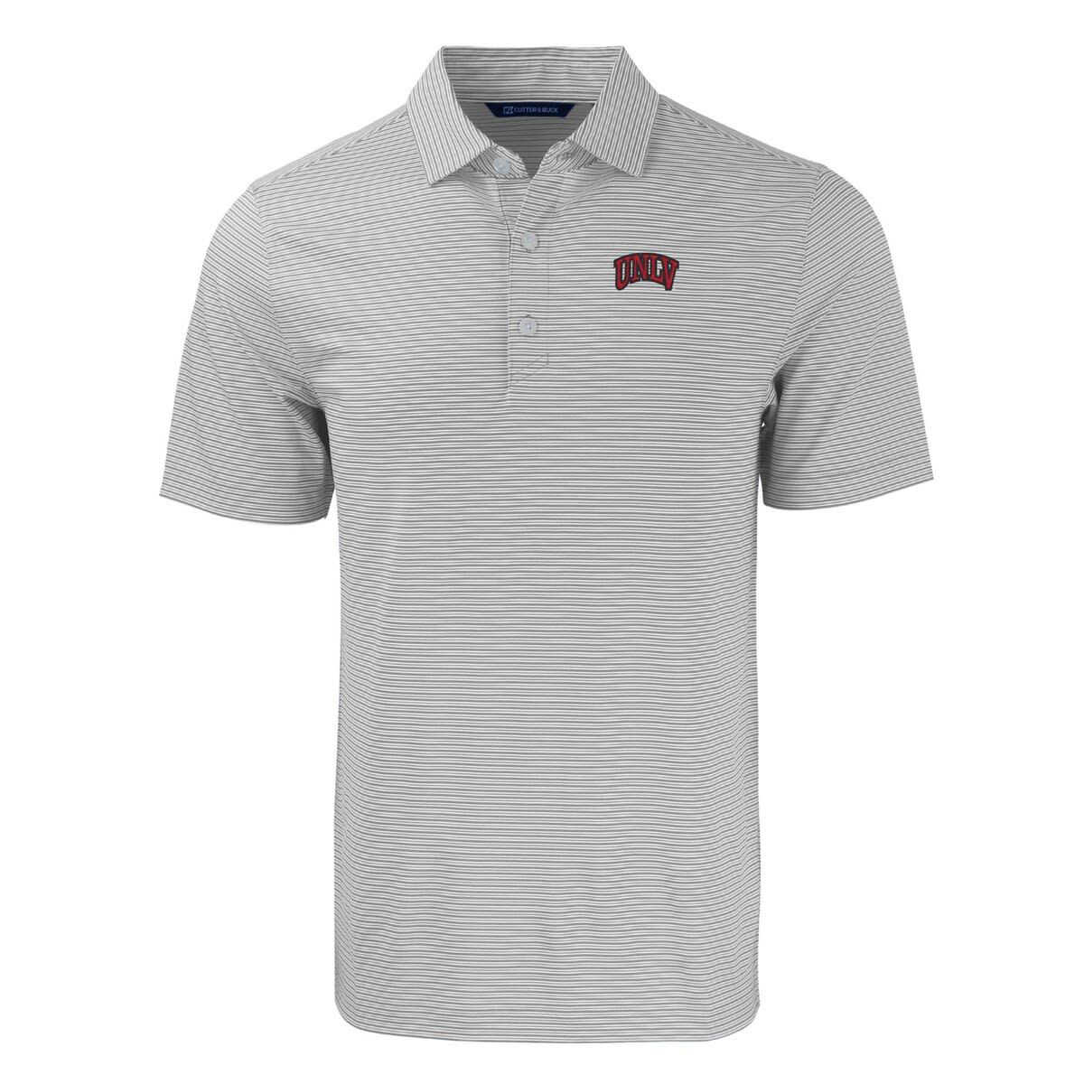 NCAA UNLV Rebels Forge Eco Double Stripe Stretch Recycled Polo