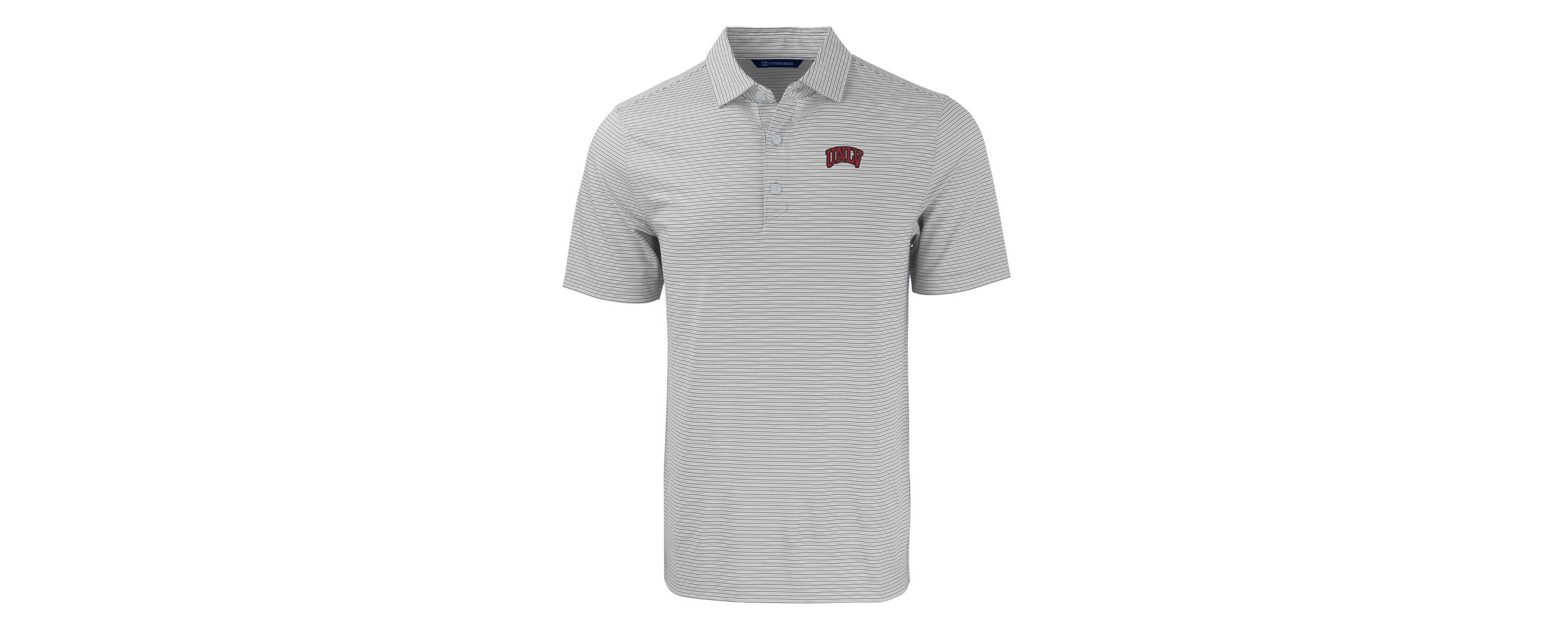 NCAA UNLV Rebels Forge Eco Double Stripe Stretch Recycled Polo
