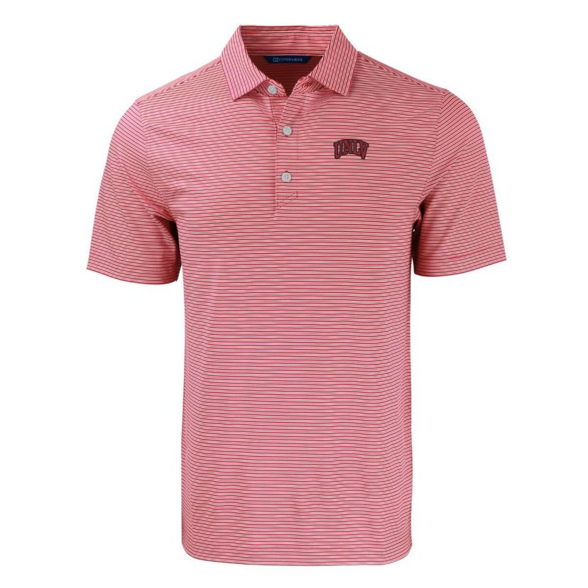 NCAA UNLV Rebels Forge Eco Double Stripe Stretch Recycled Polo