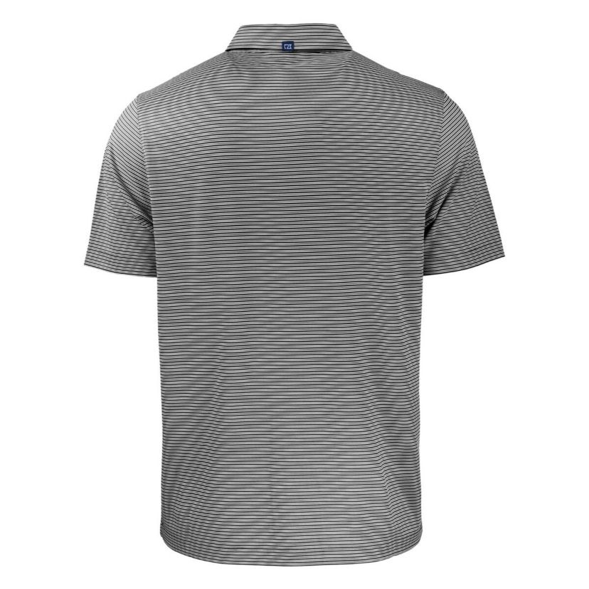 NCAA Wyoming Cowboys Forge Eco Double Stripe Stretch Recycled Polo